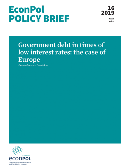 Cover of EconPol Policy Brief 16