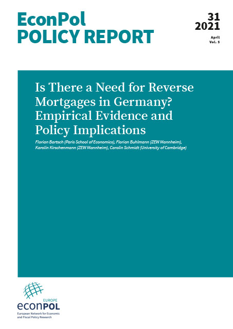 Cover of EconPol Policy Report 31