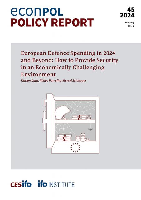 Cover of EconPol Policy Report 45 - European Defence Spending in 2024