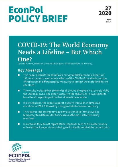 Cover of EconPol Policy Brief 27