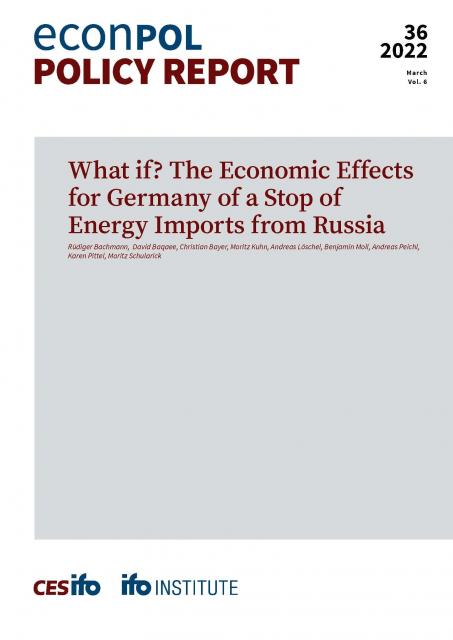 Cover of EconPol Policy Report 36 
