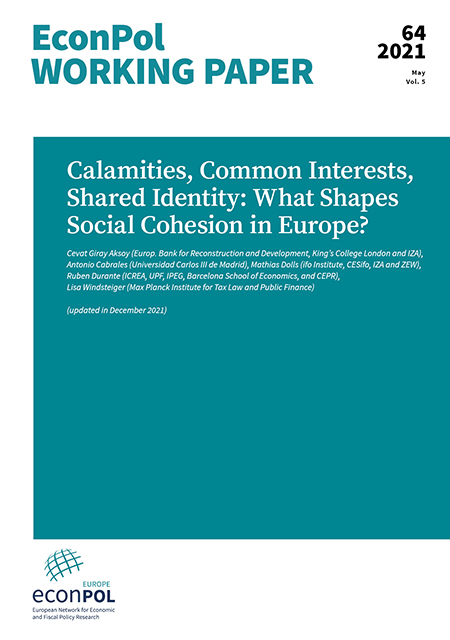 Cover of EconPol Working Paper 64