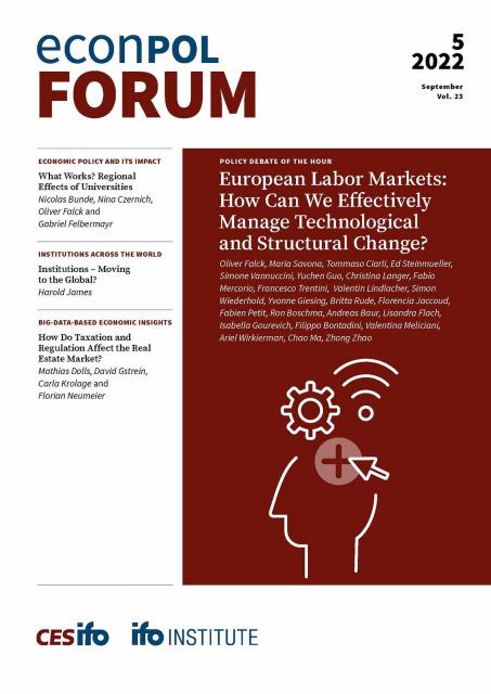 Cover of EconPol Forum 5/2022