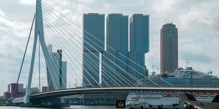 Rotterdam skyline